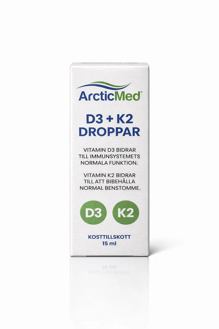ArcticMed Vitamin D3 + K2 Droppar - Image 2