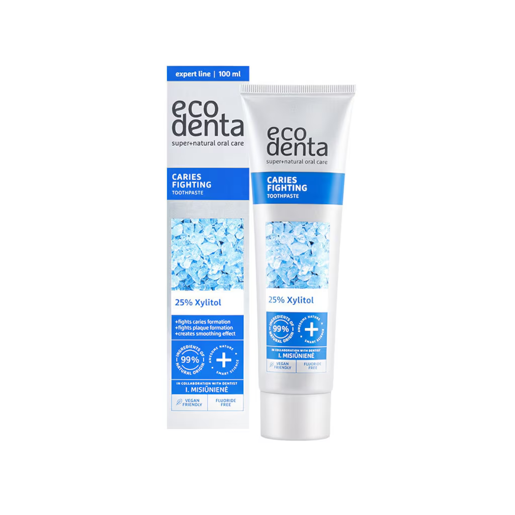 Ecodenta Caries Fighting Toothpaste with Xylitol – 100 ml - Image 2