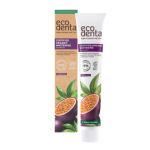 Ecodenta Organic Whitening Passion Fruit Toothpaste With Enzymes – 75 ml