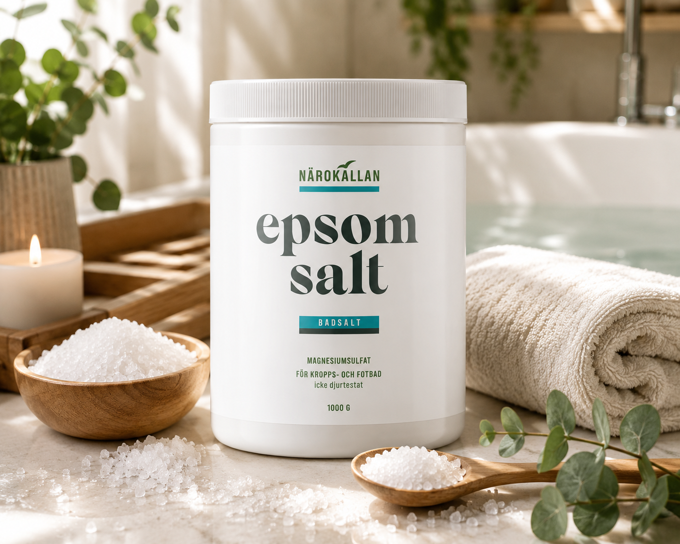 Närokällan Epsom Salt – 1 kg - Image 2