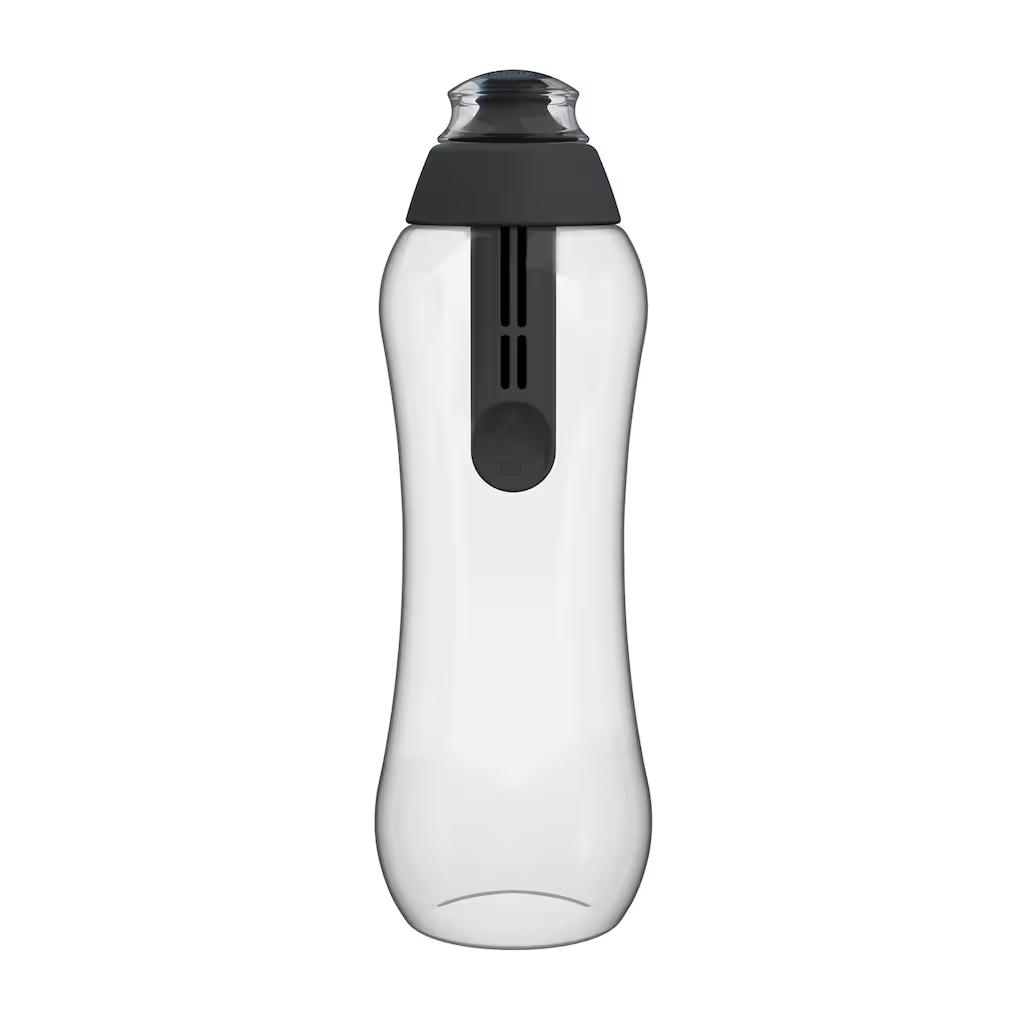 Dafi Vattenfilter Sportflaska Antracitgrå – 500 ml