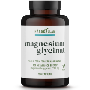 Närokällan Magnesiumglycinat – 120 kapslar
