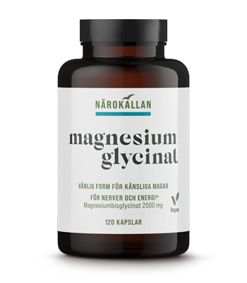 Närokällan Magnesiumglycinat – 120 kapslar
